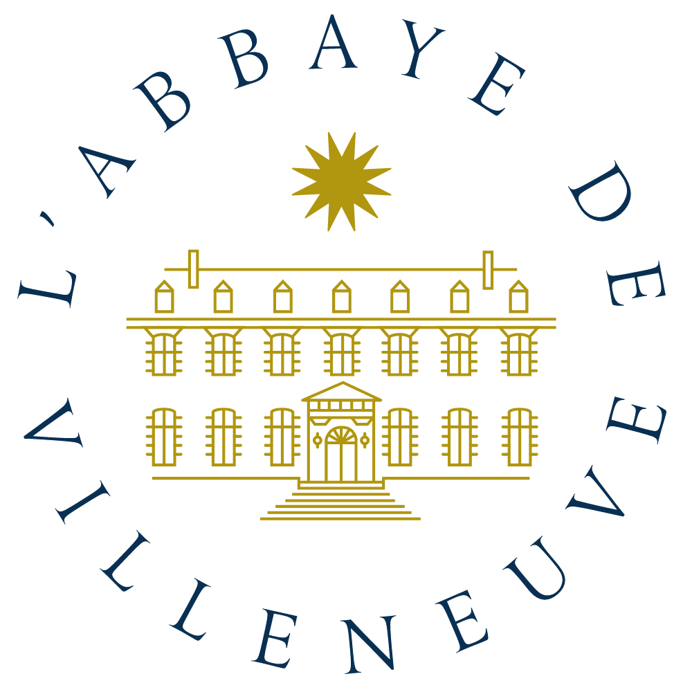 Abbaye de Villeneuve logo - Photographe Culinaire et hôtellerie de Luxe